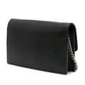 Miniatyrbild 2 av 9: Pre-owned Gucci Leather Interlocking G Dollar Wallet on Chain Black