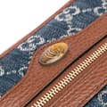 Miniatyrbild 9 av 10: Pre-owned Gucci Mini GG Denim Ophidia Crossbody Blue