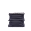 Miniatyrbild 3 av 10: Pre-owned Dior Studded Denim Vertical Diorama Crossbody Gray
