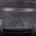 Miniatyrbild 6 av 10: Pre-owned Dior Studded Denim Vertical Diorama Crossbody Gray