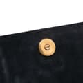 Miniatyrbild 8 av 10: Pre-owned Dior Studded Denim Vertical Diorama Crossbody Gray