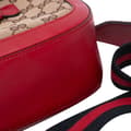 Pikkukuva 10 / 10: Pre-owned Gucci Medium GG Canvas Lady Web Crossbody Brown