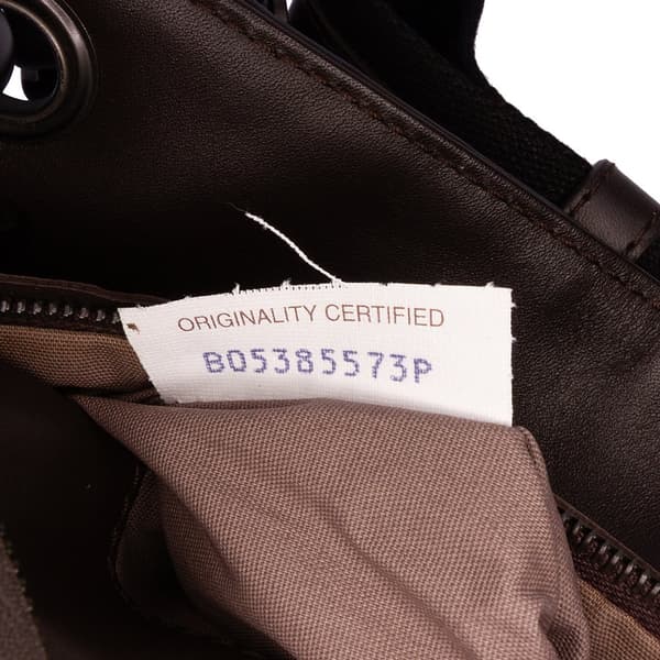 Pre-owned Bottega Veneta Nappa Intrecciato Crossbody Brown