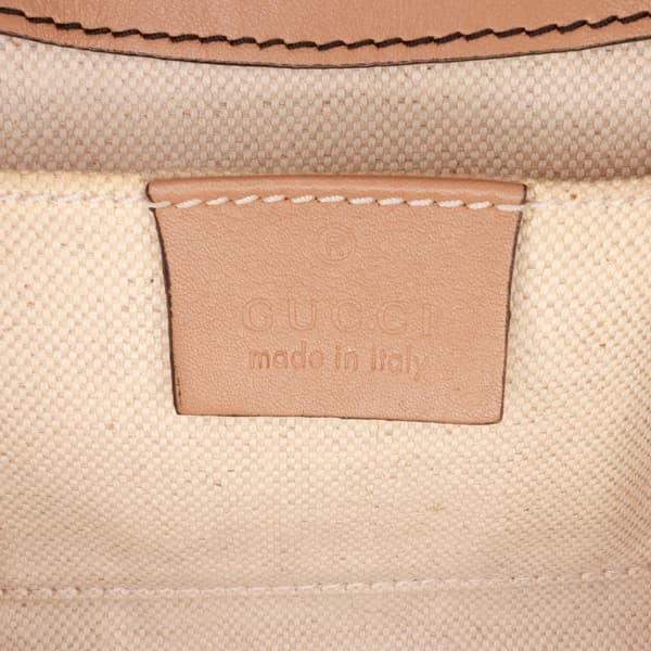 Pre-owned Gucci Mini Guccissima Emily Crossbody Brown