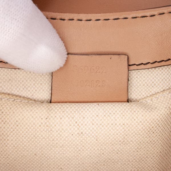 Pre-owned Gucci Mini Guccissima Emily Crossbody Brown