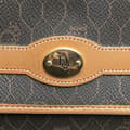 Miniatyrbild 6 av 10: Pre-owned Dior Honeycomb Coated Canvas Crossbody Black