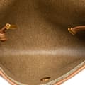 Miniatyrbild 4 av 10: Pre-owned Dior Honeycomb Coated Canvas Crossbody Brown