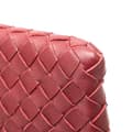 Pikkukuva 9 / 10: Pre-owned Bottega Veneta Nappa Intrecciato Biletto Wallet On Chain Red