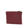 Pikkukuva 2 / 10: Pre-owned Bottega Veneta Nappa Intrecciato Biletto Wallet On Chain Red