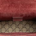Miniatyrbild 4 av 10: Pre-owned Gucci Mini GG Supreme Blooms Dionysus Crossbody Brown