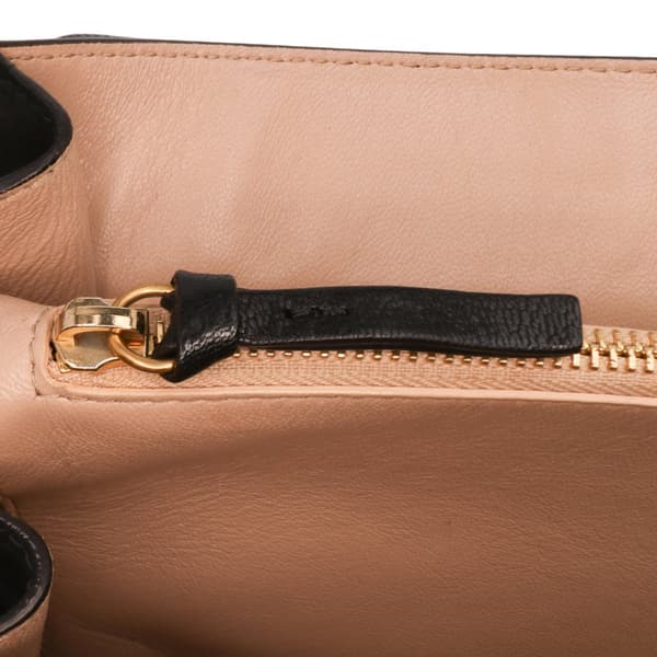 Pre-owned Chloé Medium Leather Mily Crossbody Black