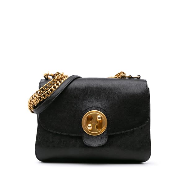 Pre-owned Chloé Medium Leather Mily Crossbody Black