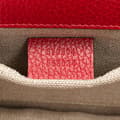 Miniatyrbild 6 av 9: Pre-owned Gucci Small Dollar Calfskin Interlocking G Crossbody Red