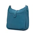 Miniatyrbilde 2 av 9: Pre-owned Hermès Clemence Evelyne III 33 Blue