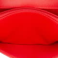 Pikkukuva 6 / 10: Pre-owned Chanel Chevron Calfskin Boy Wallet On Chain Red