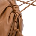 Miniatyrbillede 8 af 10: Pre-owned Bottega Veneta Lambskin The Mini Pouch Brown