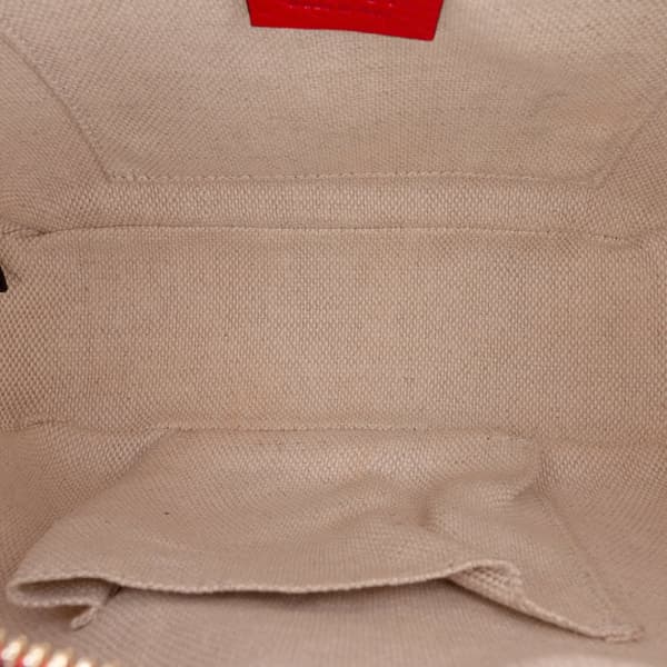 Pre-owned Gucci Leather Soho Disco Crossbody Red