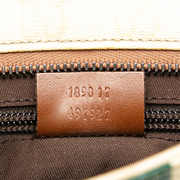Pre-owned Gucci GG Supreme Web Crossbody Brown