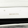 Miniatyrbilde 5 av 10: Pre-owned Balenciaga XS Grained Calfskin Logo Ville Day Crossbody White