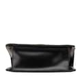 Miniatyrbild 3 av 10: Pre-owned Ferragamo Quilted Leather Gancini Flap Crossbody Black