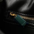 Miniatyrbild 7 av 10: Pre-owned Ferragamo Quilted Leather Gancini Flap Crossbody Black