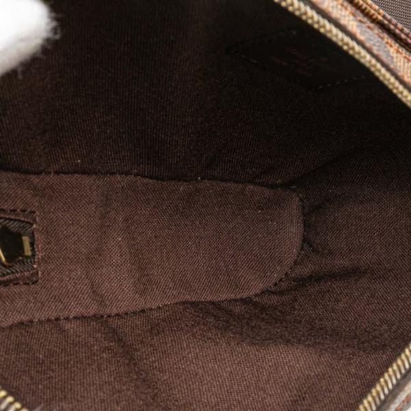 Pre-owned Louis Vuitton Damier Ebene Geronimos Brown