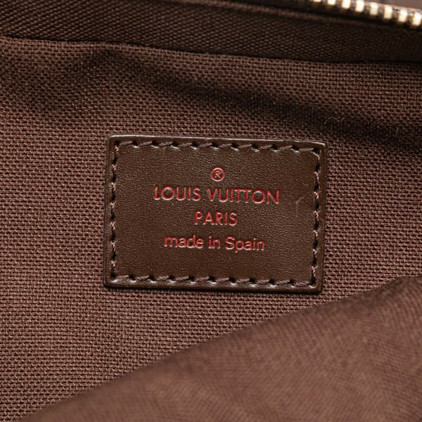 Pre-owned Louis Vuitton Damier Ebene Geronimos Brown