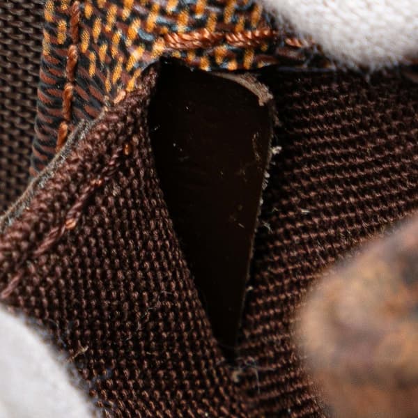 Pre-owned Louis Vuitton Damier Ebene Geronimos Brown