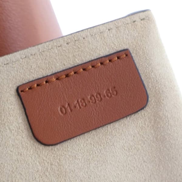 Pre-owned Chloé Small Suede and Calfskin Faye Crossbody Brown