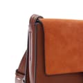 Miniatyrbillede 10 af 10: Pre-owned Chloé Small Suede and Calfskin Faye Crossbody Brown