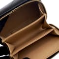 Miniatyrbilde 5 av 10: Pre-owned Chanel Extra Mini CC Quilted Golden Plate Vanity Crossbody Black
