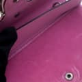 Miniatyrbild 4 av 10: Pre-owned Gucci Super Mini Crystal Embellished Velvet Dionysus Crossbody Pink