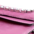 Miniatyrbild 6 av 10: Pre-owned Gucci Super Mini Crystal Embellished Velvet Dionysus Crossbody Pink