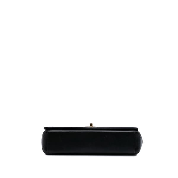 Pre-owned Chanel Small Lambskin Mademoiselle Flap Black