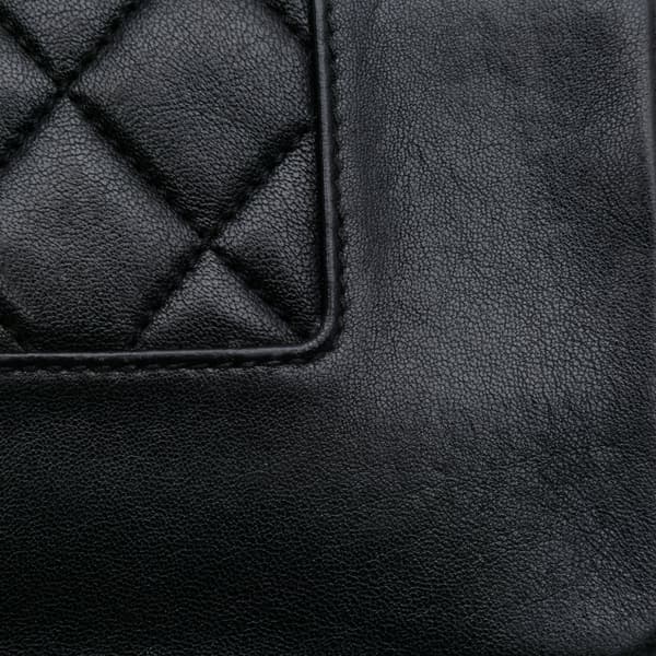 Pre-owned Chanel Small Lambskin Mademoiselle Flap Black