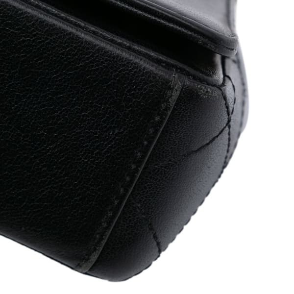 Pre-owned Chanel Small Lambskin Mademoiselle Flap Black