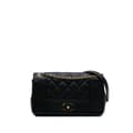 Miniatyrbillede 1 af 10: Pre-owned Chanel Small Lambskin Mademoiselle Flap Black