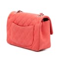 Pikkukuva 2 / 10: Pre-owned Chanel Mini Rectangular Classic Caviar Single Flap Orange