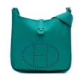 Miniatyrbild 1 av 9: Pre-owned Hermès Epsom Evelyne PM Blue