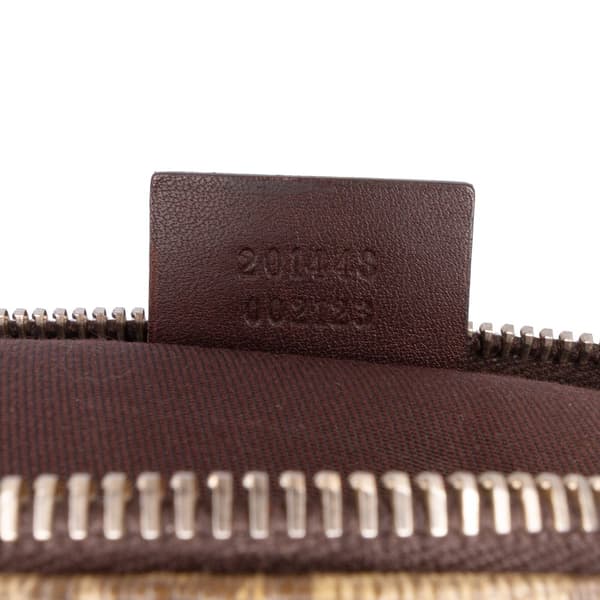 Pre-owned Gucci GG Supreme Crossbody Brown