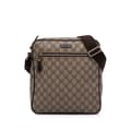Miniatyrbild 1 av 10: Pre-owned Gucci GG Supreme Crossbody Brown
