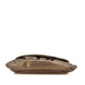 Miniatyrbillede 3 af 10: Pre-owned Chanel CC Metallic Caviar Half Moon Wallet on Chain Gold