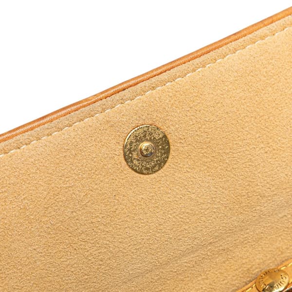 Pre-owned Louis Vuitton Monogram Pochette Twin PM Brown