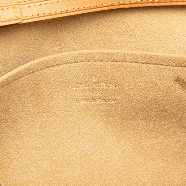 Pre-owned Louis Vuitton Monogram Pochette Twin GM Brown