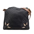 Pikkukuva 1 / 10: Pre-owned Bottega Veneta Nappa Intrecciato Marquise Flower Crossbody Black