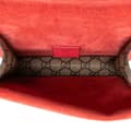 Miniatyrbild 4 av 8: Pre-owned Gucci Mini GG Supreme Dionysus Crossbody Brown