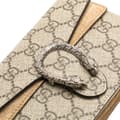 Miniatyrbild 8 av 10: Pre-owned Gucci Mini GG Supreme Dionysus Crossbody Brown