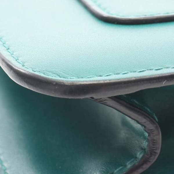 Pre-owned Bvlgari Leather Serpenti Forever Crossbody Green