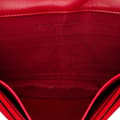 Miniatyrbild 4 av 10: Pre-owned Chanel Quilted Lambskin All About Chanel Wallet On Chain Red