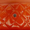 Miniatyrbilde 8 av 10: Pre-owned Chanel Classic Patent Wallet On Chain Orange